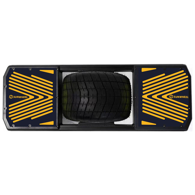 700W 1000w Uni Wheel Skateboard Roda 11 Inch Dengan Lampu Kilau