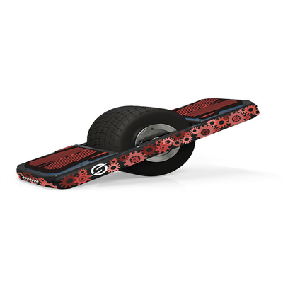 CE 1000W Skateboard Bermotor Roda Tunggal Dengan Lampu Kilau