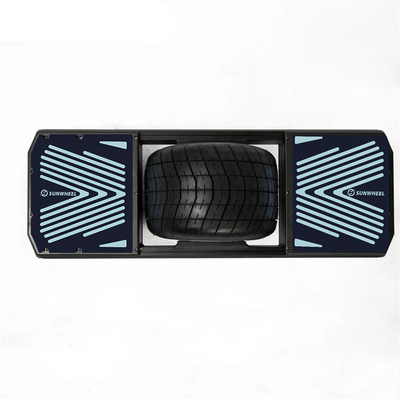 Skateboard Listrik 700W Dengan Satu Roda Besar Di Tengah 10.5Ah